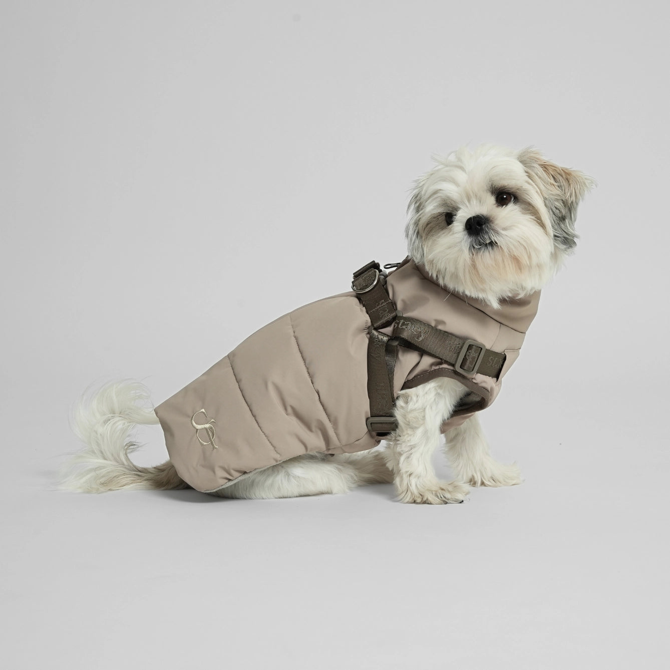 Vera Dog Coat with Harness