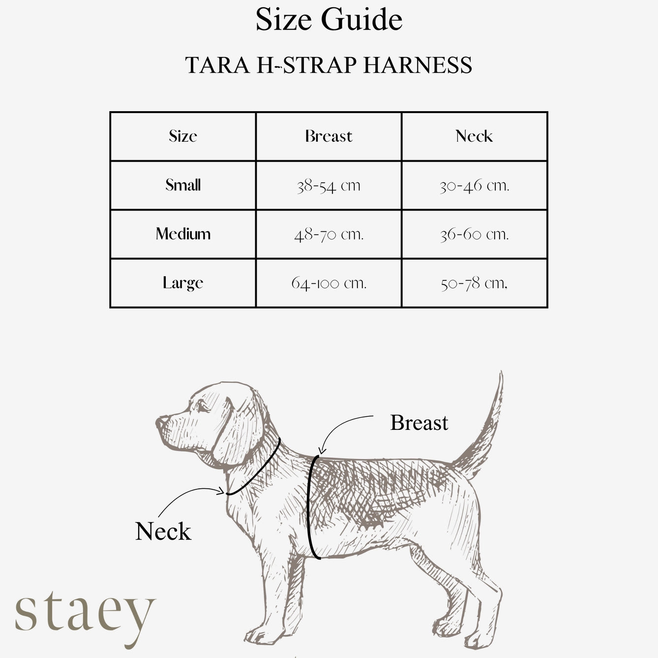 Tara H-Strap Dog Harness