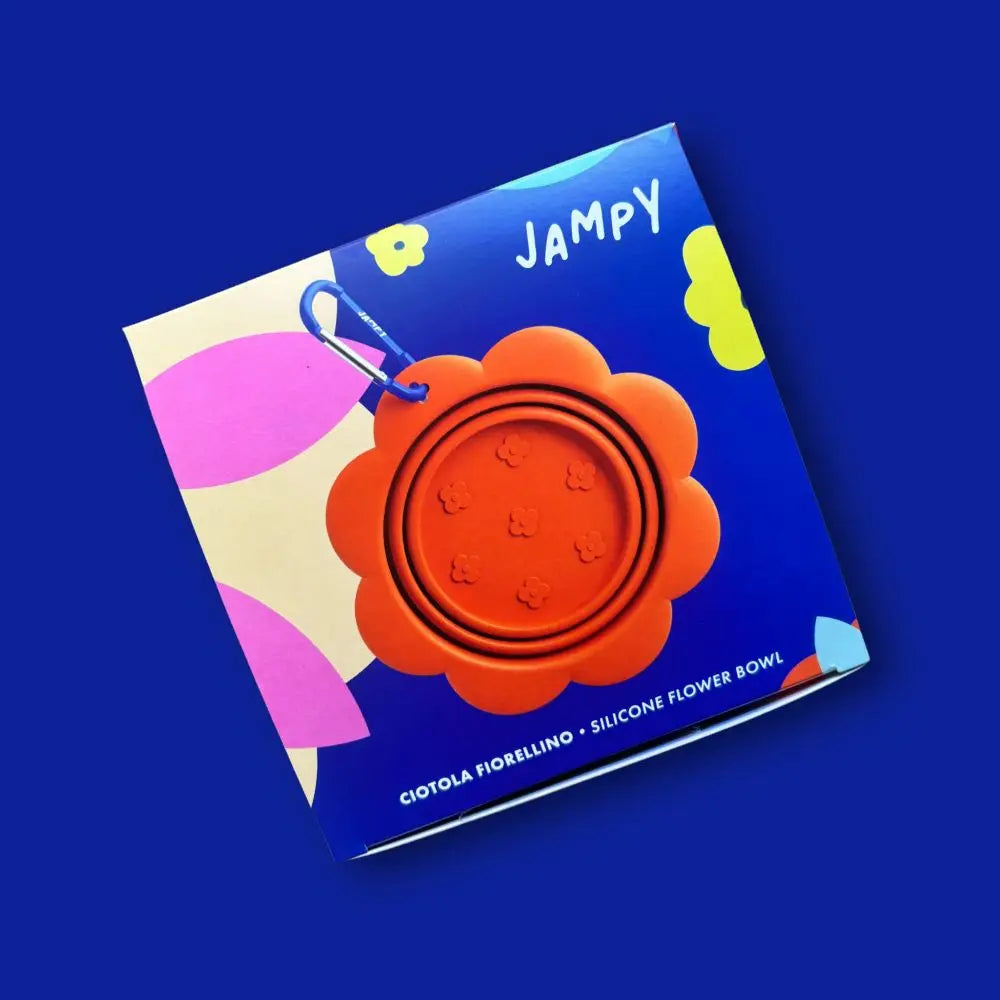 Flower Bowl – Ciotola da Viaggio Pieghevole in Silicone per Cani