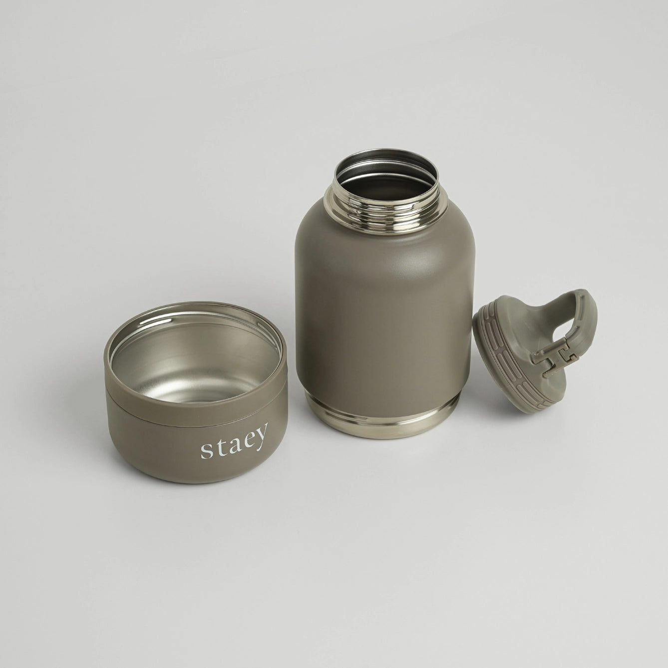 Noona 2-in-1 Bottle with Bowl | Stainless Steel