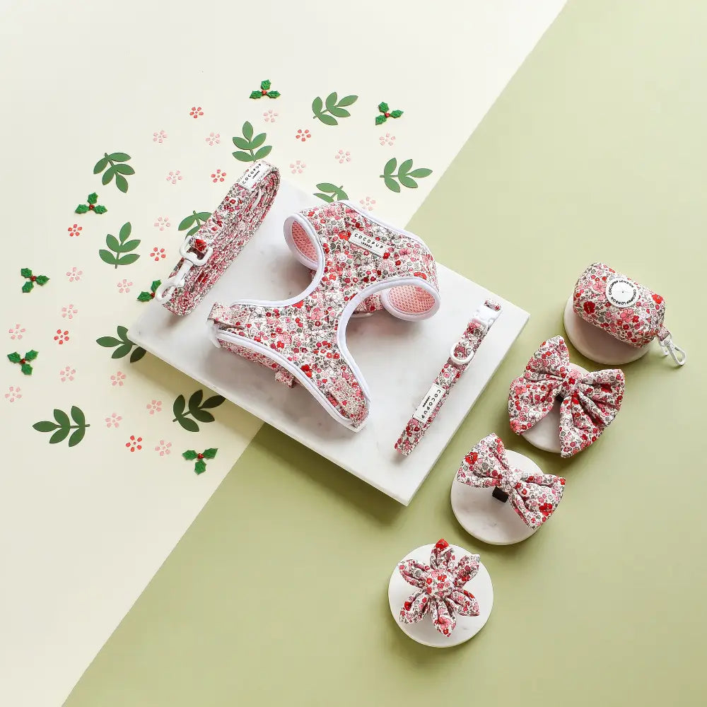 Porta sacchetti per bisogni - Quilted Cute Flowers