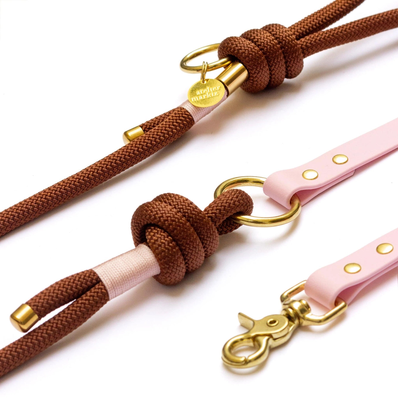 Hands-Free Leash Rope X Havana Biothane