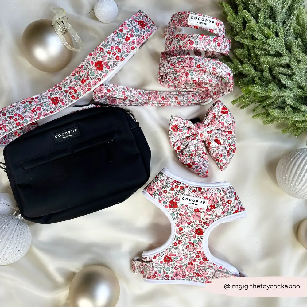 Pettorina Regolabile - Quilted Cute Flowers